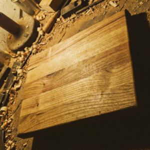 Schneidebrett n02 aus heimischem Hartholz — handgefertigt | Holzwork.